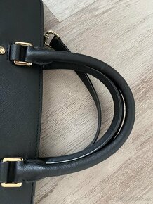 MICHAEL KORS SELMA SAFIANO MEDIUM BLACK takmer nova kabelka - 5