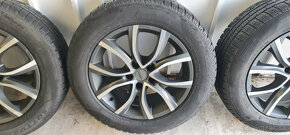 Zimne pneumatiky 225/60 r17 + disky - 5