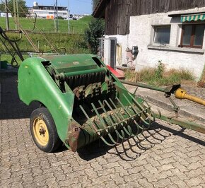 Balikovač na malé baliky john deere f80 - 5