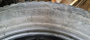 Zimne pneu michelin alpin 5 215/55/R17 - 5