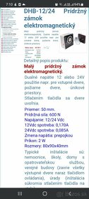 Pridrzny zámok elektromagnetický - 5