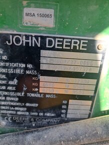 Predám traktor John Deere 7530 - 5