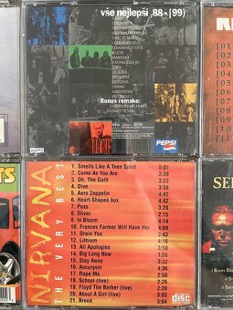 CD - ROCK,METAL(Nirvana,Sepultura,Metallica,Ramstein...) - 5