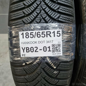 Zimné pneumatiky 185/65 R15 HANKOOK DOT 3417 - 5