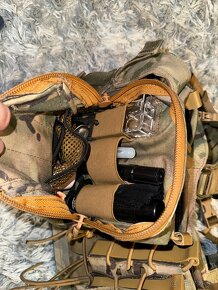 Chest rig / taktická vesta multicam - 5