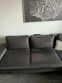 Predám sedačku Windsor & Co Sofas, Tmavosivá, pravý roh - 5