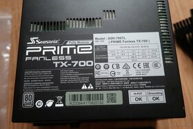 Predám 700W PC zdroj Seasonic Prime Fanless TX-700 - 5