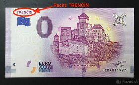 0 Euro Souvenir Bankovky Slovensko 2019 - SUPER CENY - 5