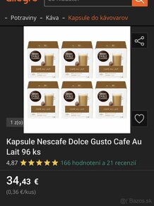 Kávovar Dolce Gusto Piccolo + 144 kapsúl - 5