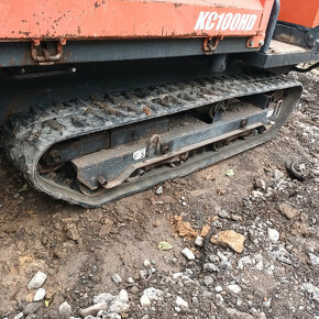 Kubota KC 100HD, pásový minidumper - 5