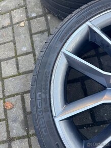 ORIGINÁL Alu Škoda GEMINI R18, 5x112 - VČ. PNEU - 5