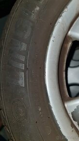 Predám letné pneu 185/65 R 14 na alu diskoch Toyota Corolla - 5