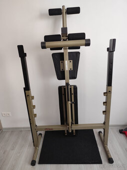 Bench press znacky BestFitness + hrazda K-Sport - 5