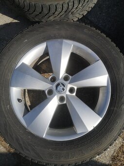 Škoda original hlinikove disky R17 5x112 Nanuq - 5