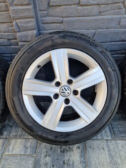 Original VW elektrony 5x112 205/55/R16 - 5