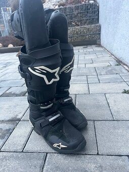 Čižmy ALPINESTARS TECH10 Vel.44.5 Čierne - 5