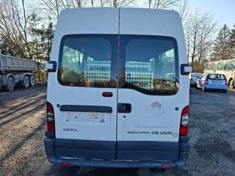 Opel Movano 2.5CDTI r.v.2006 bus 9mistneKlima - 5