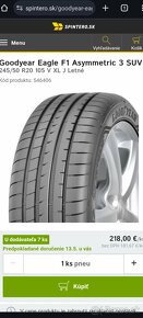 245/50r20 GoodYear - 5