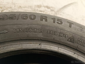 195/60 R15 Zimné pneumatiky Continental 2 kusy - 5