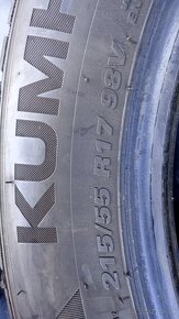 215/55 R17 zimné pneumatiky Kumho - 5