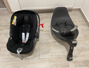 Predám vajíčko Cybex Cloud T i-size Platinum black - 5