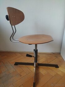 Retro otočná stolička KOVONA - 5