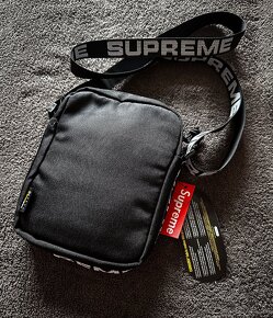 Supreme Shoulder bag SS18 čierny nový - 5