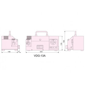 Bruska na ostření vrtáků VDG-13A + sada pro broušení do Ø 20 - 5