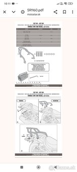 Zadný nosič na kufor Honda Rebel cmx 500 - 5