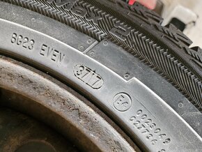 Plechové disky 5x112 + zimné pneu 205/65r16c - 5