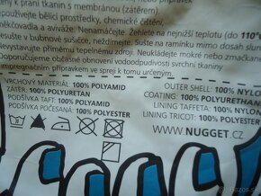 Zimná bunda Nugget s membránou GEWETEX, vel. M - 5