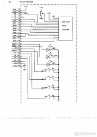 Display HD44780A00 - 5