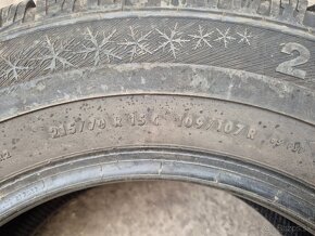 215/70 r15C zimné 2 ks BARUM dezén 7,8 mm DOT2020 - 5