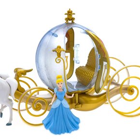 Popoluška koč/Cinderella original Disney Carriege Playset - 5