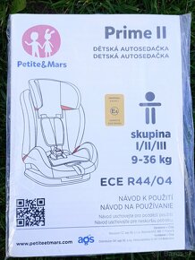 Autosedačka Petite&Mars Prime ll - 5