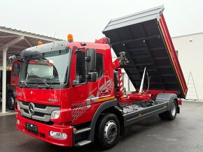 MERCEDES-BENZ ATEGO 1222 SKLÁPAČ S3 HYDRAULICKÁ RUKA FASSI - 5