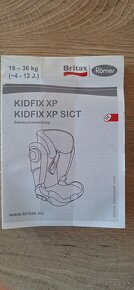 Predám autosedačku Britax Römer KIDFIX XP - 5