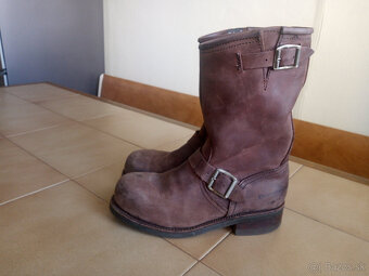 Damske kozene moto cizmy PRIMEBOOTS. - 5