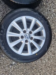 Alu disky s pneu 215/55 R16 vw - 5