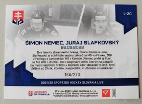 Hokejové kartičky HOKEJOVÉ SLOVENSKO 2024 - Juraj SLAFKOVSKÝ - 5