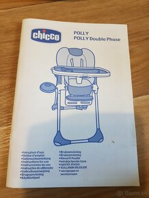 Detská sedačka chicco  na jedenie - 5
