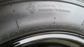 5x112 r16 VW group + zim 205/55 r16 Hankook 7,5 mm kúpa 2023 - 5