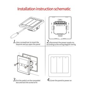 WiFi Smart Home vypínač EU - 5