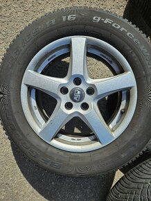 Alu kola O.Z. Opel Mokka 5x105 6,5jx16 et38 pneu G - 5