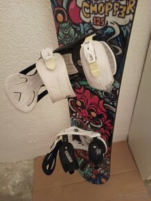 detsky 125 cm snowboard BURTON + viazanie Burton vel. S - 5