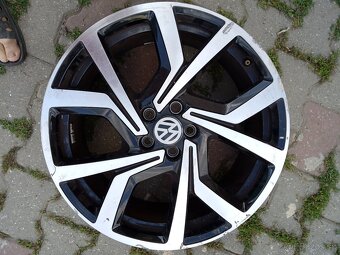 VW Polo GTI 18"5x100 orig.hliníkové disky ,škoda Fabia,rapi - 5