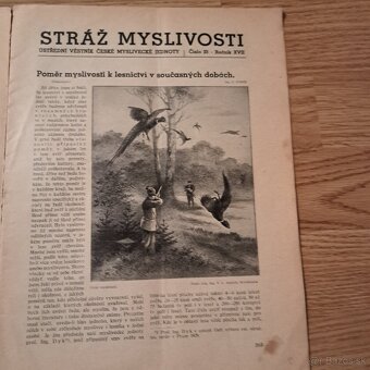 Staré časopisy Stráž myslivosti 1939 - 5