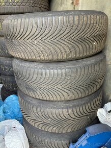 Alu disky Audi A4 + zimné Pneu 225/55R17 - 5