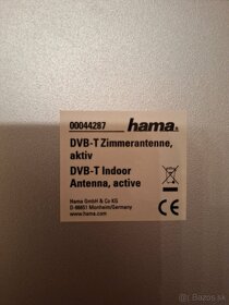 Predám aktívnu izbovú anténu DVB-T HAMA - 5
