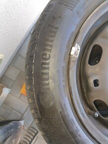 Zimne pneu 165/70 R14 81 T na plechovych diskoch 5x100 - 5